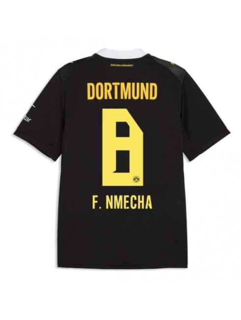 Moški Nogometna dresi replika Borussia Dortmund Felix Nmecha #8 Gostujoči 2026-27 Kratek rokav Moški Nogometna dresi replika Borussia Dortmund Felix Nmecha #8 Gostujoči 2026-27 Kratek rokav
